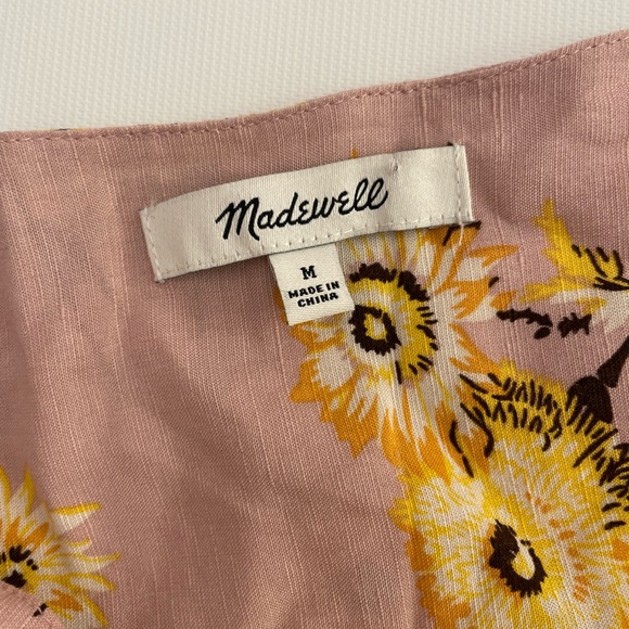 Madewell Plaza Button-Front Shirt Dutch Dandelions - Picture 4 of 11